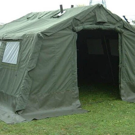 Six Man Army Tent 6 Personen Large Tent Team Bw Federal Armed Forces Olive New 