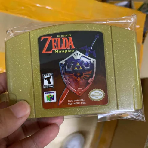 2022 USA Version N64 Mario Video Game Cartridge Console Card English Language for Nintendo 64