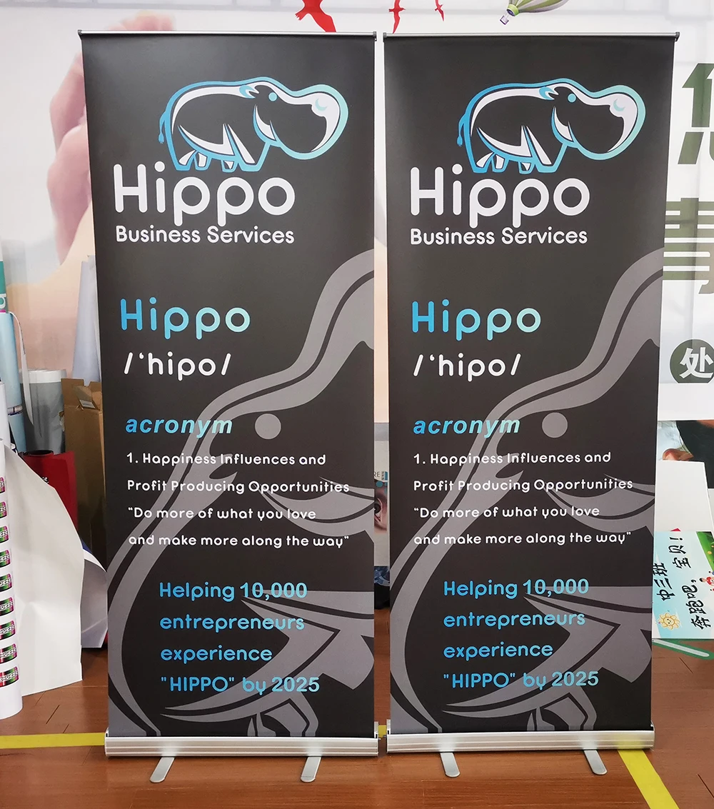 Custom Roll Up Displays for Advertising
