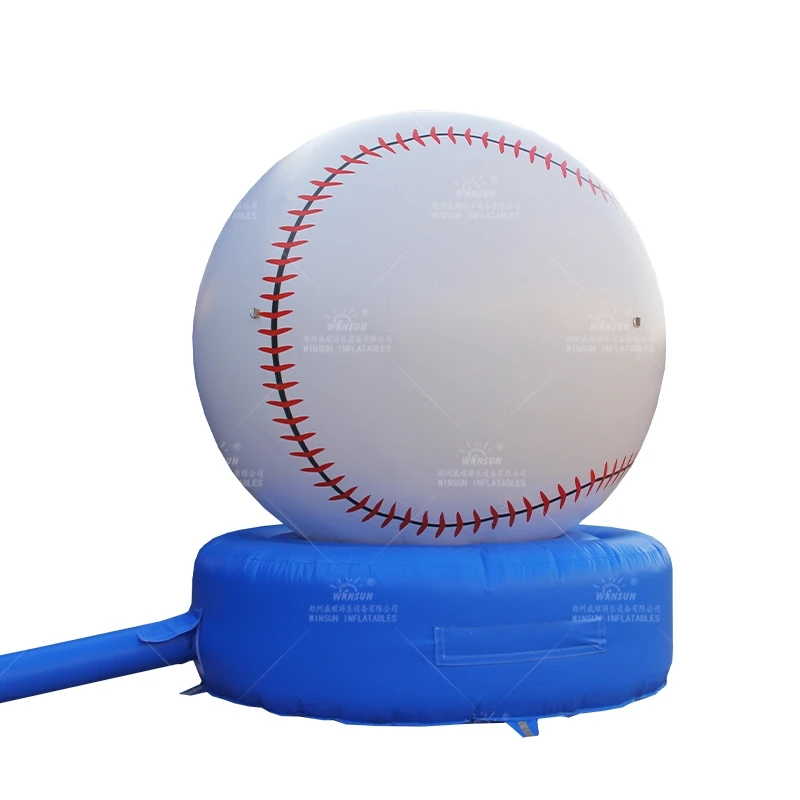Winsun Giant Inflatable Baseball Model Inflatable Baseball For Advertising Inflatable Baseball