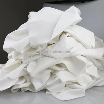 IMPA 232907 White Cotton Duster Cloth - 25KG/BAG Wiping Rags