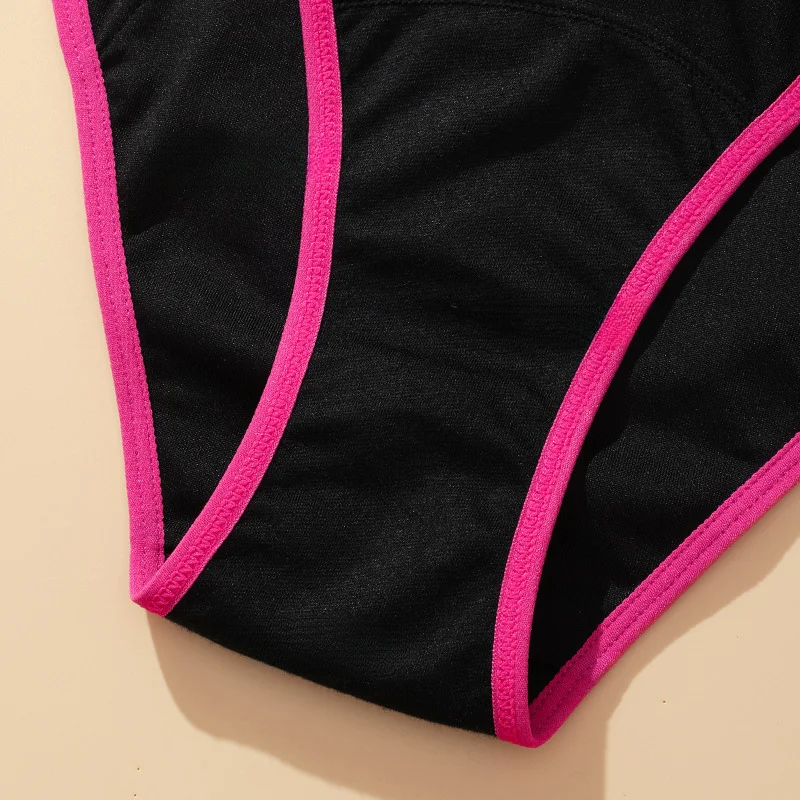 Extended-Back 3-Layer Period Brief colour and size reference