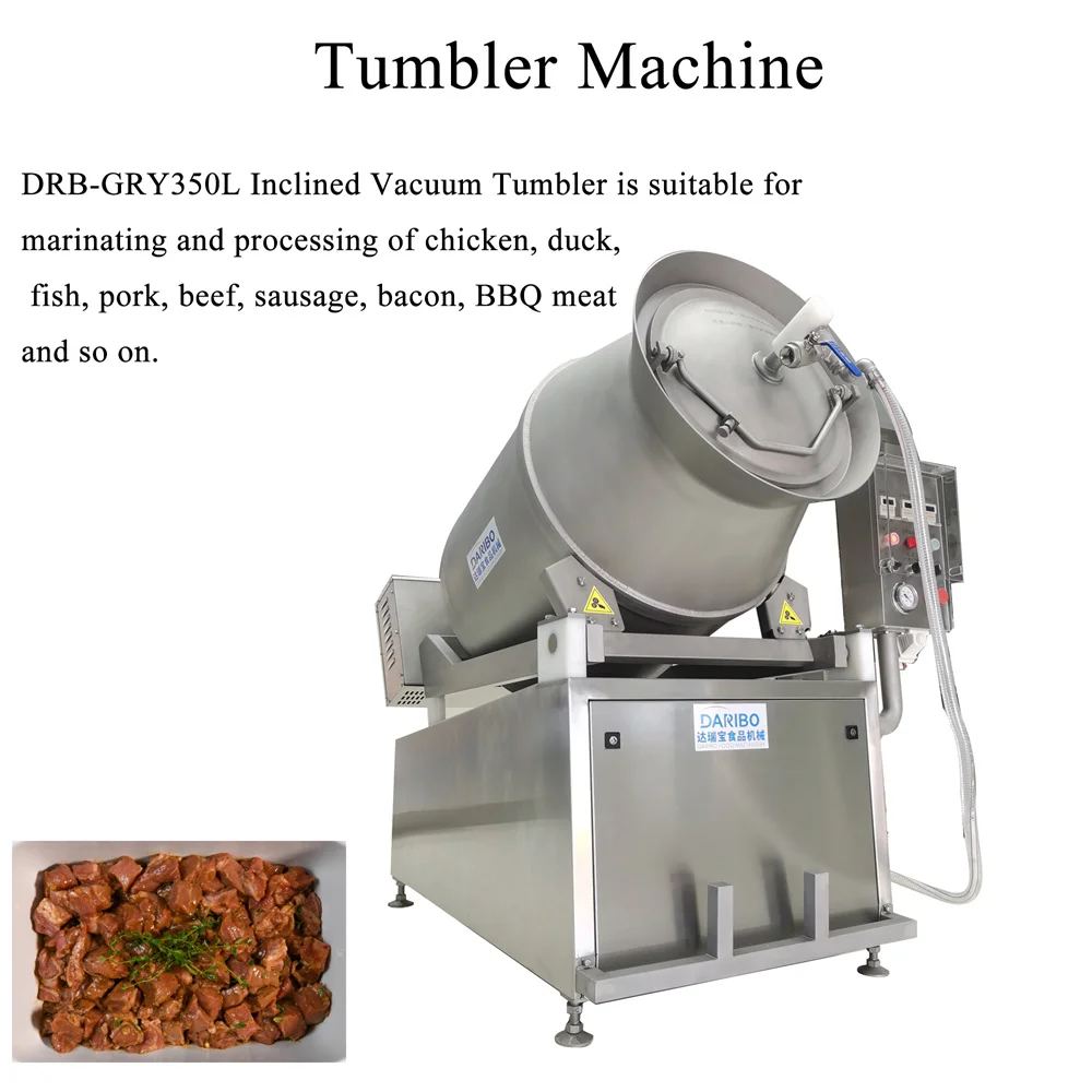 Marinating Tumbler Vacuum Chicken Meat Marinating Machine Vacuum Meat