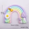 ผึ้งยางสีรุ้งแบบนิ่ม