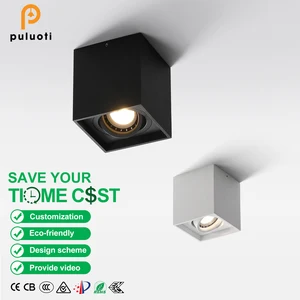 PULUOTI Factory Outlet Modern Anti-Glare LED GU10 Ceiling Lamp Spotlight Down Light Aluminum Body 3000K for Indoor Lighting