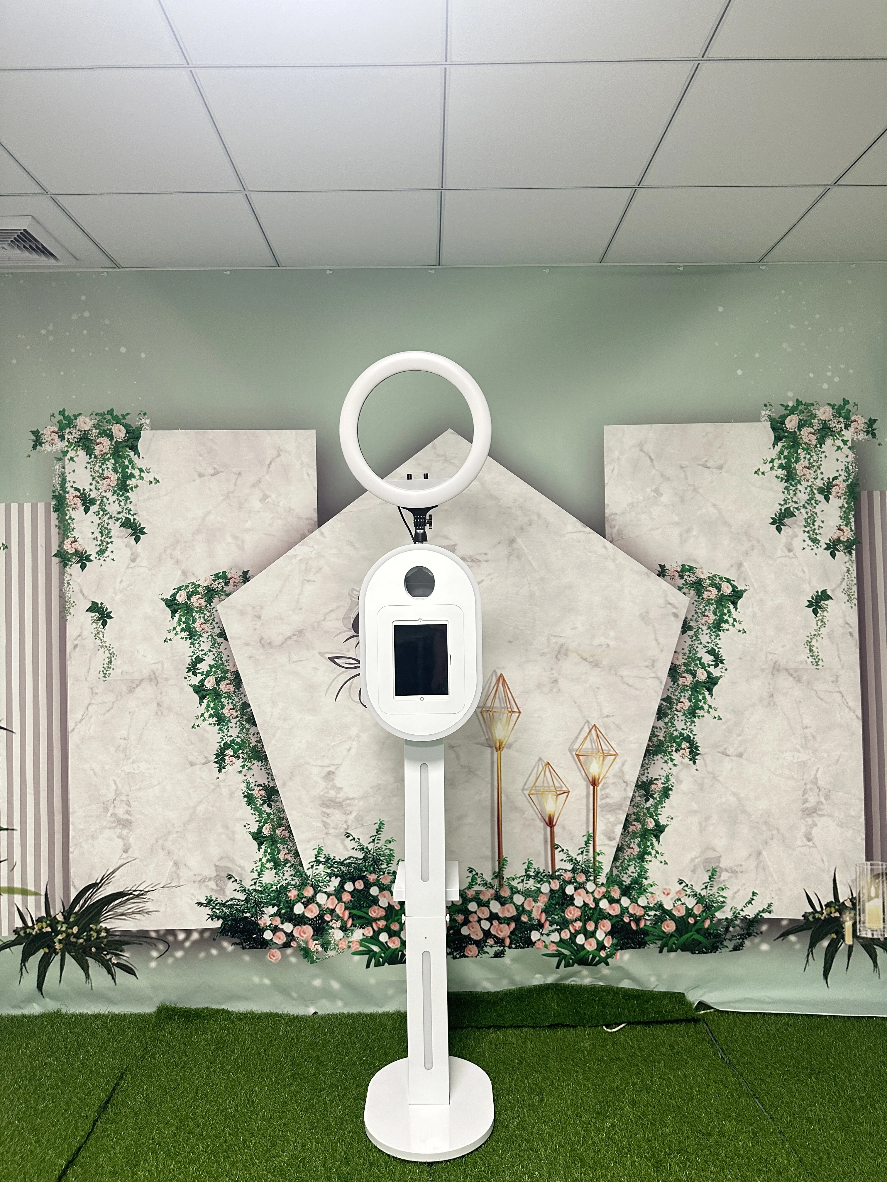 Factory Price Party Photo Booth Machine 10.9/11/12.9Inch Ipad Instant Print Easy Transport Photo Booth Dslr Camera Photo Booth