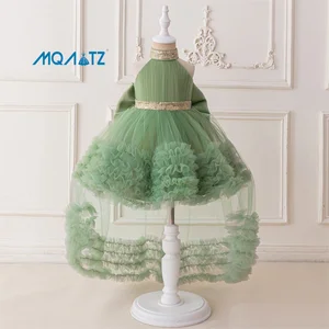 MQATZ New Black Cool Girl Kids Party Dress Fashion Trailing Princess Children  Girls Toddler Girls Dresses Kids Party Dress