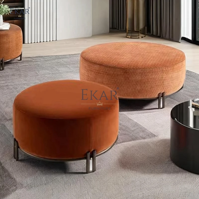 product modern oval lounge chair reclining function unique design stylish living room comfortable velvet-61