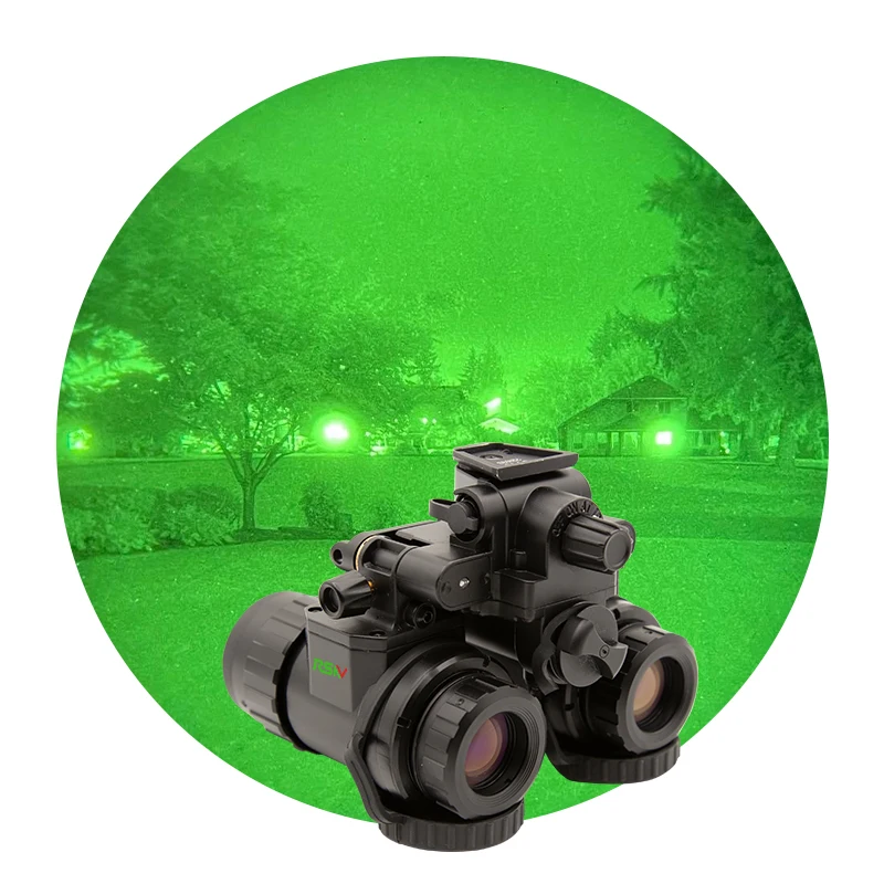 Cheap Gen2+ Gen3 Ir Illuminator Dual Tube Helmet Night Vision Goggles