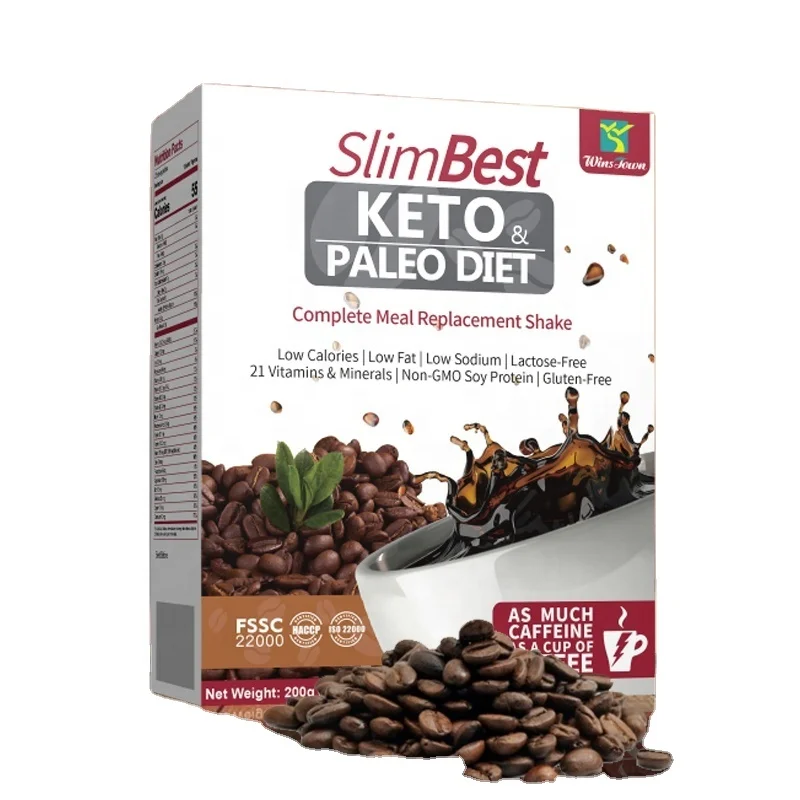 Private Label Best Keto Milk Shake Coffee Slim For Weight Full 