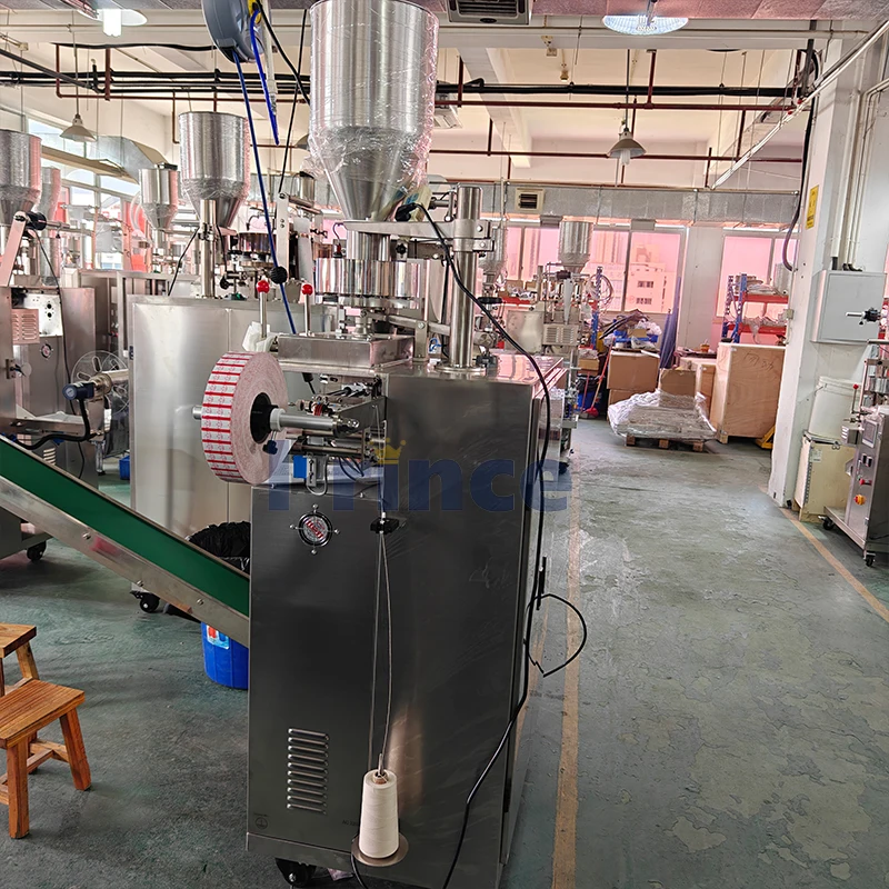 High Speed Inner and Outer Tea Bag Filling Sealing Pack Manufacturing Machine Sachet Square Tea Bags Packing Production Machine