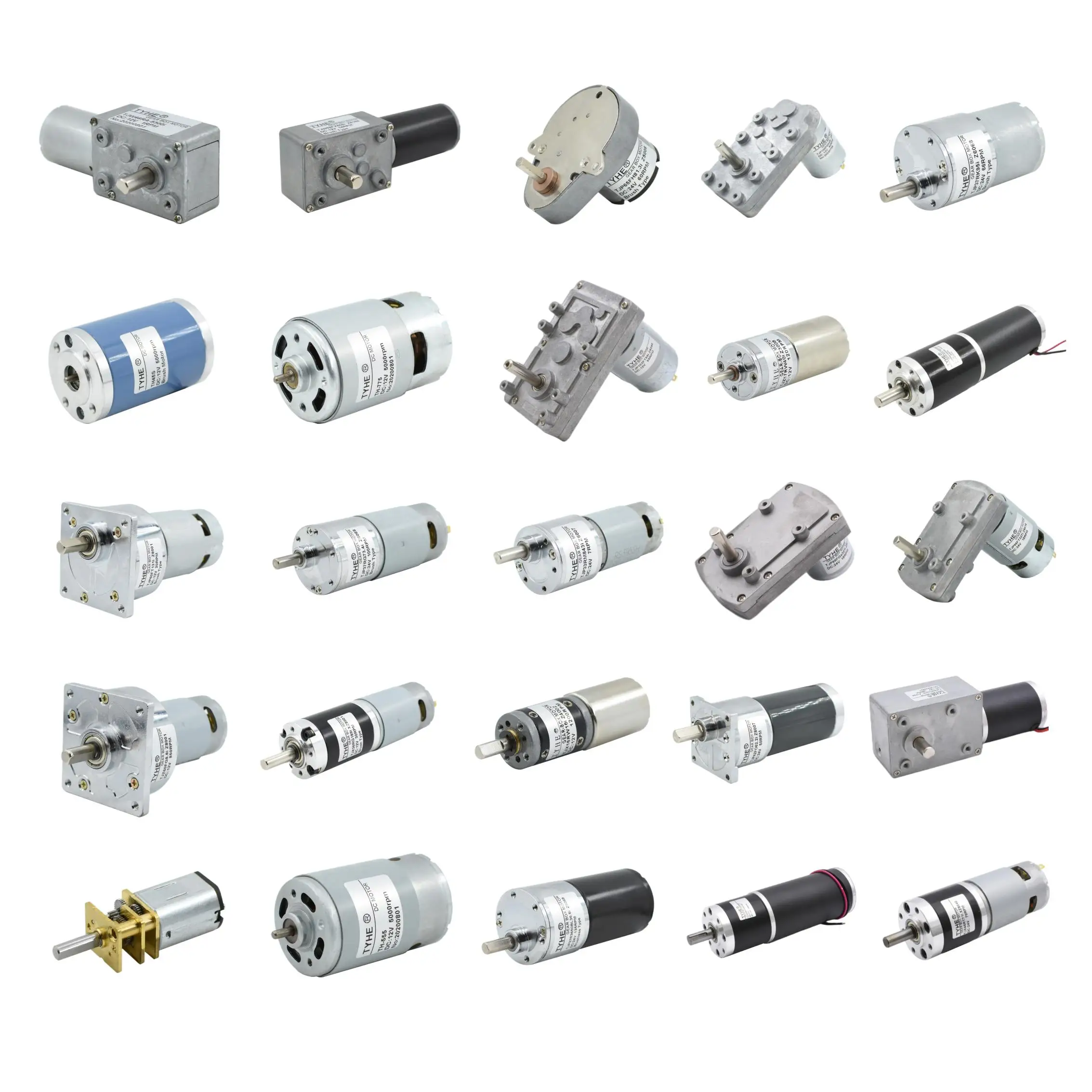 TYHE Hot Sale Wholesale Price N20 Low Noise Low Power High Torque DC Motor for DIY Models & RC Cars