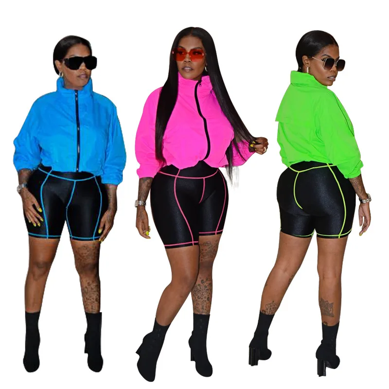 neon sport jacket