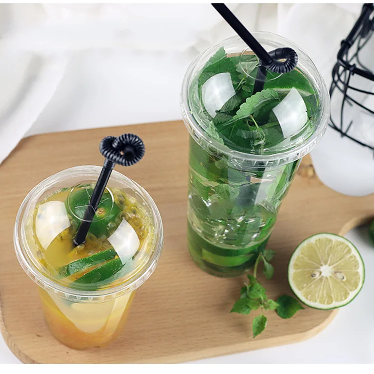 
 Купольные латте-чашки на вынос, 20 унций, 90 мм, переработанные пластиковые бархатные одноразовые молочные шейкеры для льда и кофе, прозрачные чашки  