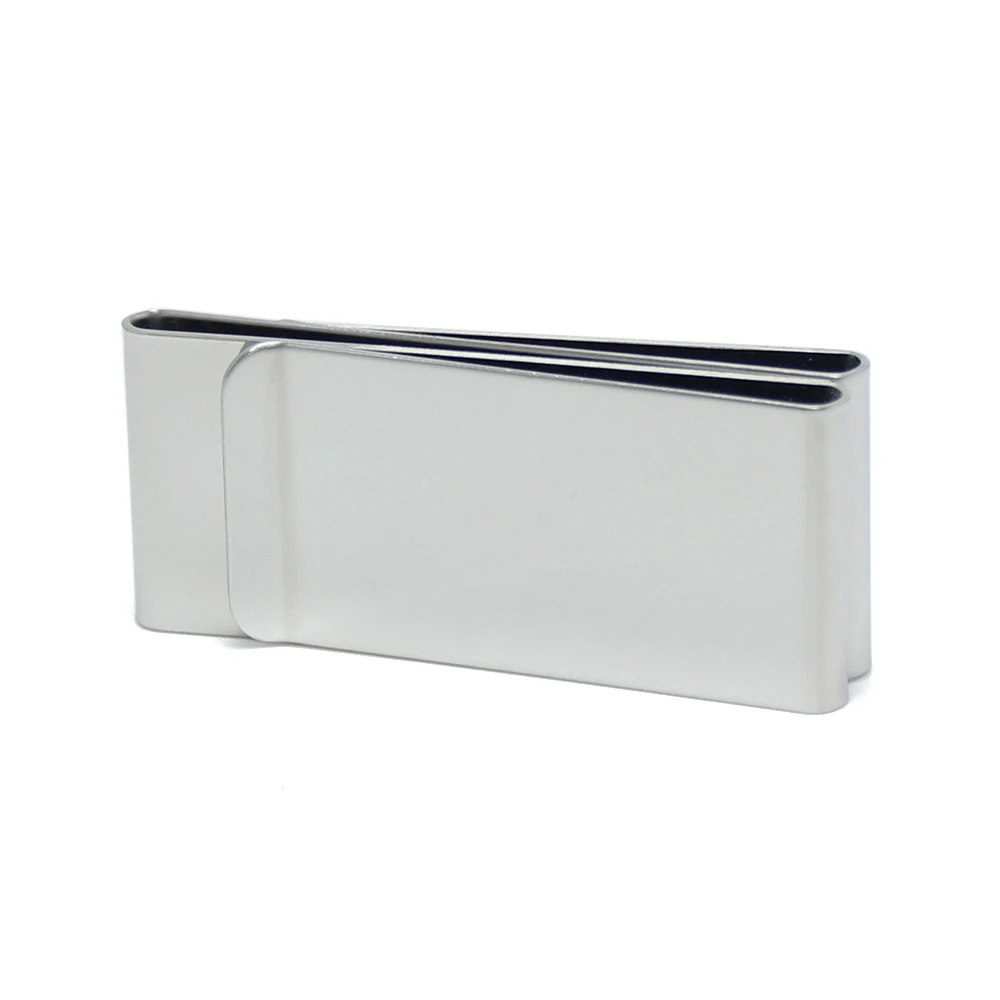 Clip de dinero en efectivo de acero inoxidable de capas para