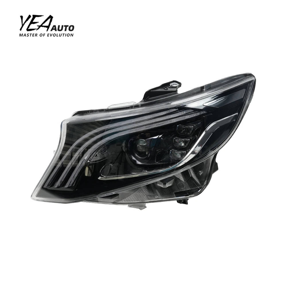 product yea upgrade to maybach style headlights w447 head light led lights for mercedes benz vito v class v260 headlight 2016 -2
