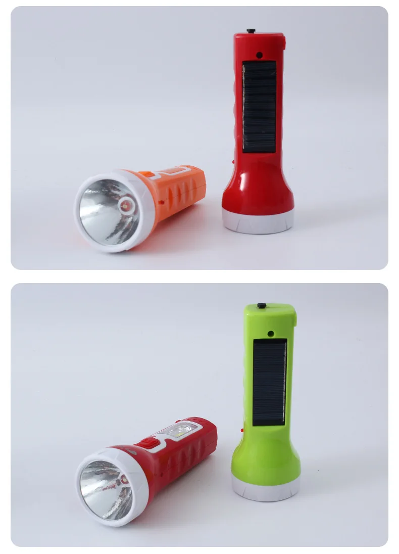 Multi-function Portable Emergency LED Rechargeable Torches Flashlights with SMD or COB Side Light for Home Camping