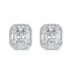 0.5 carat moissanite 4x6mm certificate