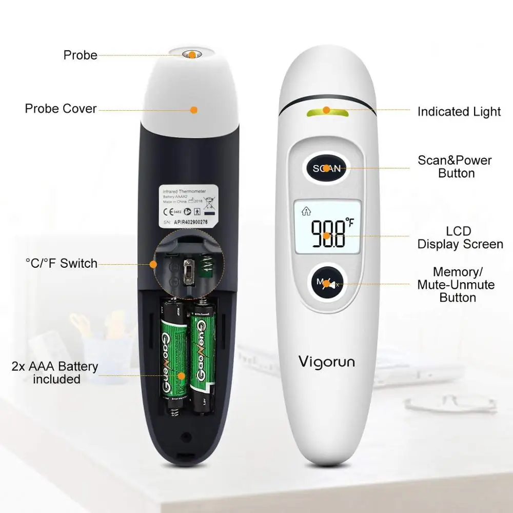 中国工厂温度计1秒读发烧数字温度计婴儿耳温计| Alibaba.com