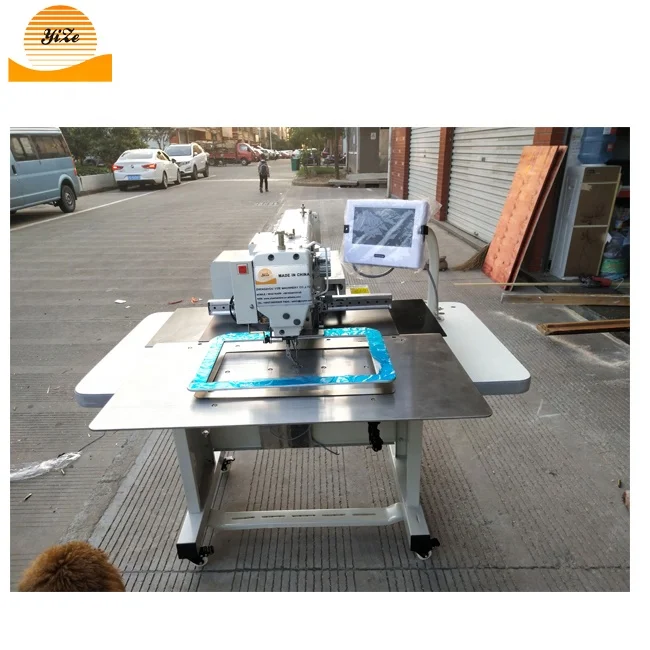 Electric Clothing Pattern Making Automatic Computer Control Programmable Leather Pattern Bag Backpack Dog Collar Sewing Machine