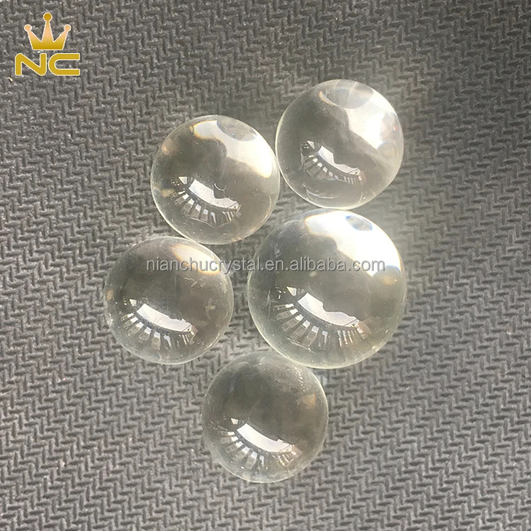 Small Clear Transparent 16mm 20mm 25mm Crystal Glass Ball Glass Marble for Children Playing Gifts