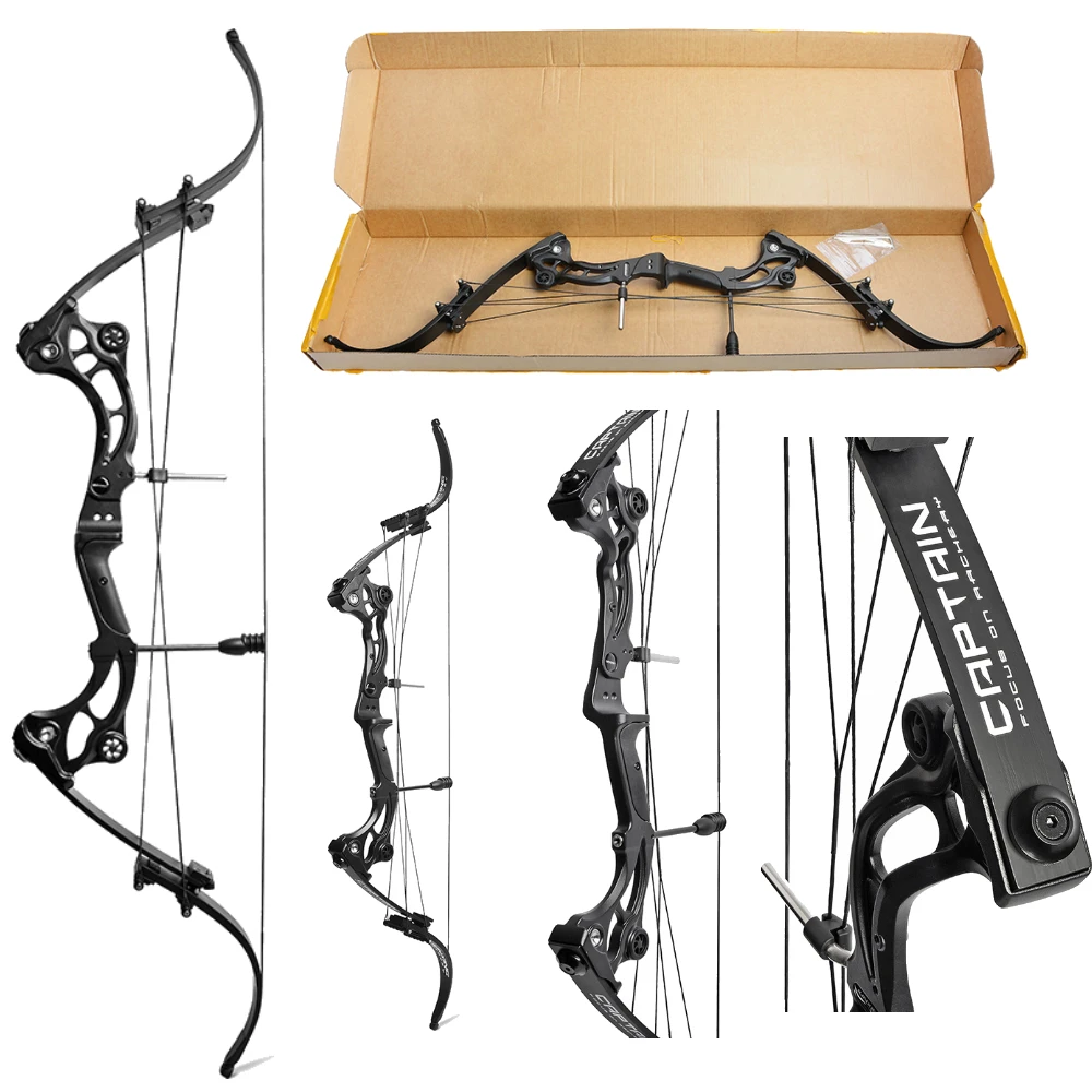 JUNXING F164 Eagle Bogen 40-55lbs Fiberglas Bambus Recurve Bogen fr Angeln  und Jagd
