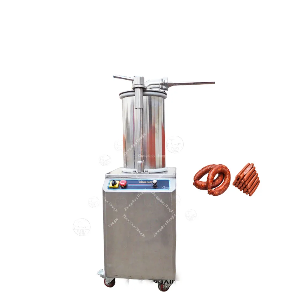 Remplisseur hydraulique de saucisse / Remplisseur électrique de saucisse / Machine de remplissage automatique de saucisse