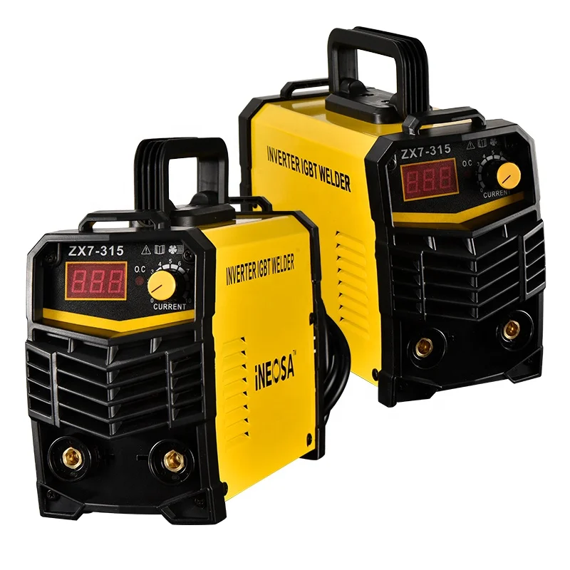 Yüksek frekanslı ZX7-315 taşınabilir kaynak ekipmanları Mini