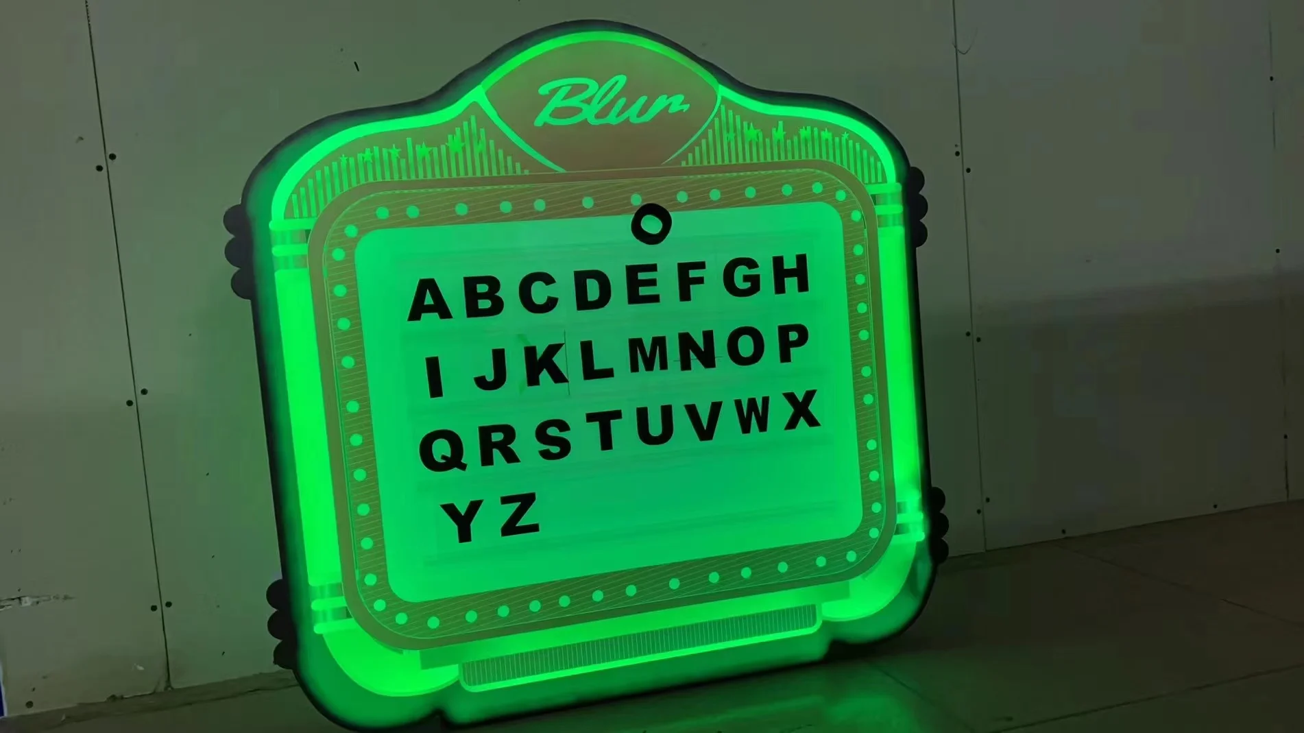 Rechargeable Lounge Bar Party Night Club Led Marquee Light Box