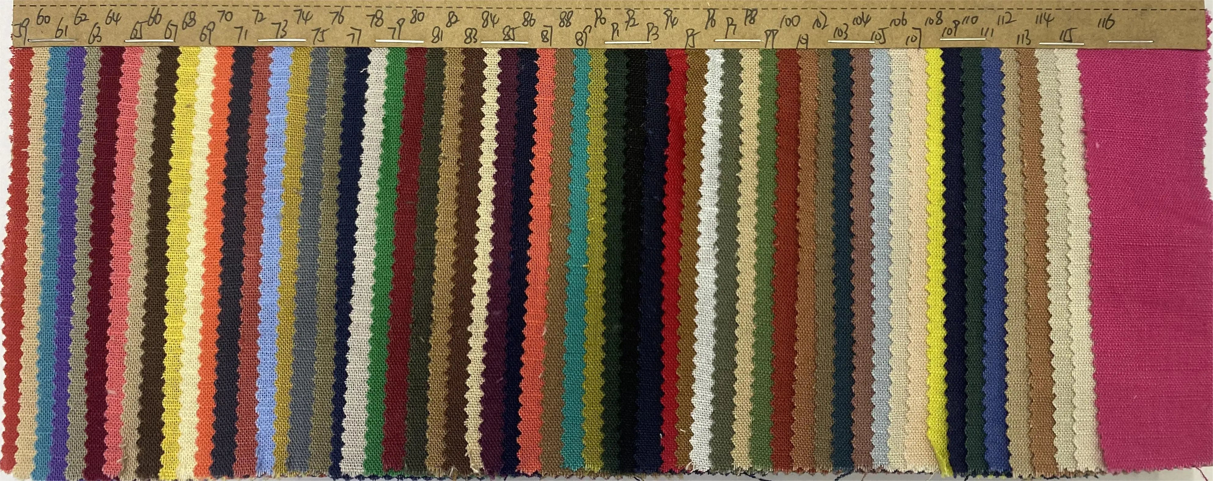 Ecofriendly Quality Linen Cotton Fabric Wholesale Linen Shirting