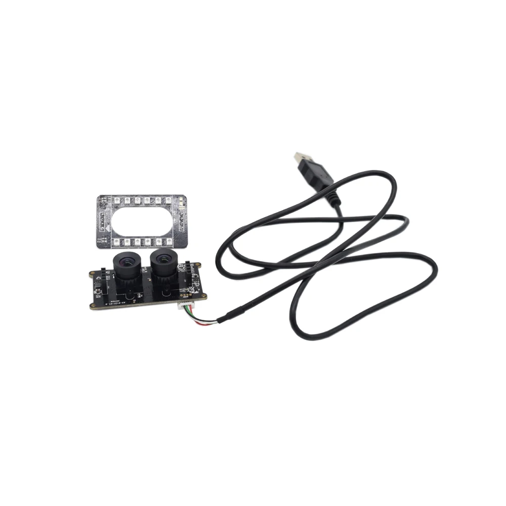 1080p Wide Angle CMOS Binoculars Face Recognition Liveness Detection for Access Control Time Attendance VR Virtual Indoor