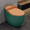 Vert avec orange
