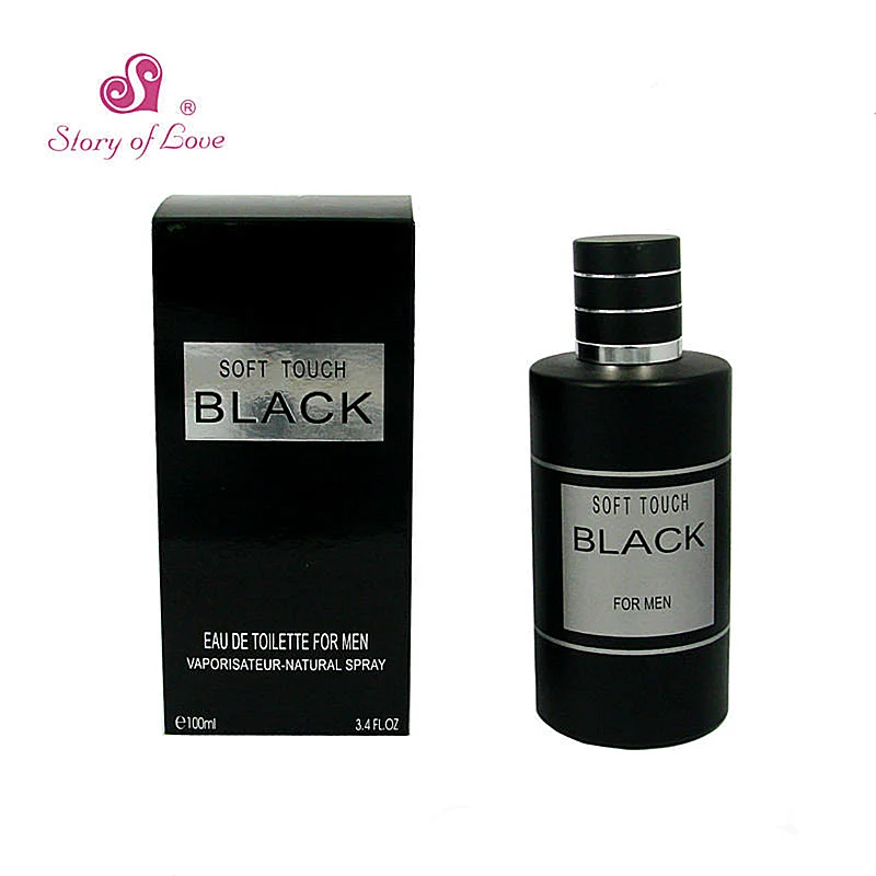 black elegant perfume