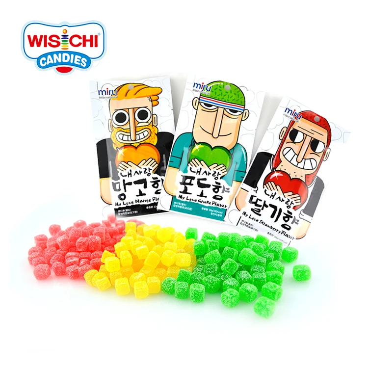 グミ様 Freeサンプルカスタムミニキューブ形状ゼリーキャンディーグミ