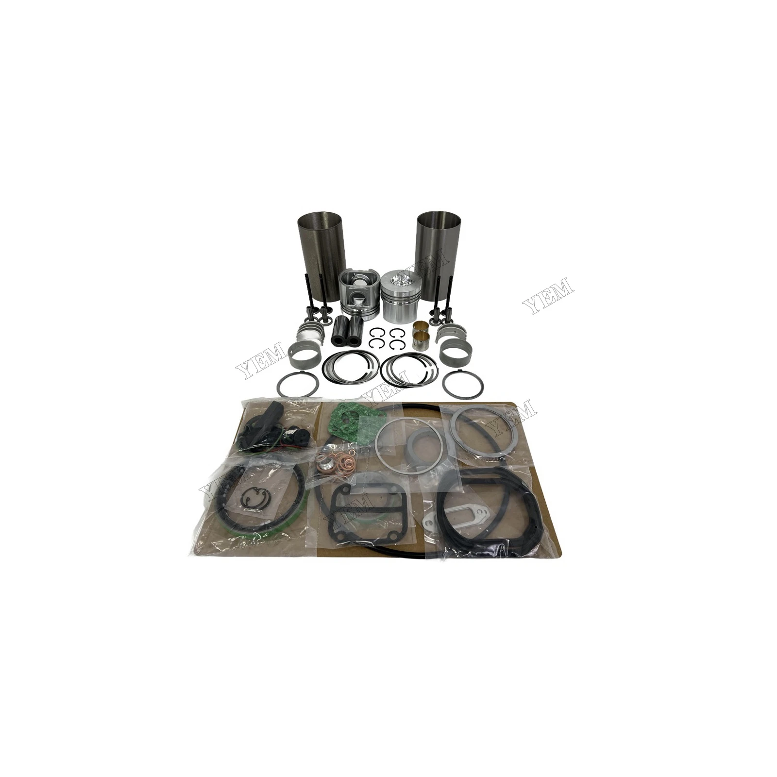 Overhaul Repair Kit With Valves Engine Bearings Liner Piston Rings Full Gasket Kit for Deutz F2L511 Engine Spare Parts