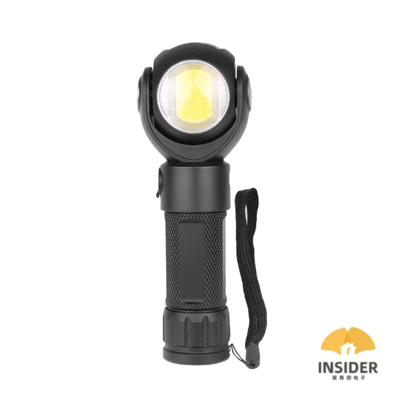 Magnetic Super Bright Rechargeable USB LED Torch Work Light Flashlight Emergency 