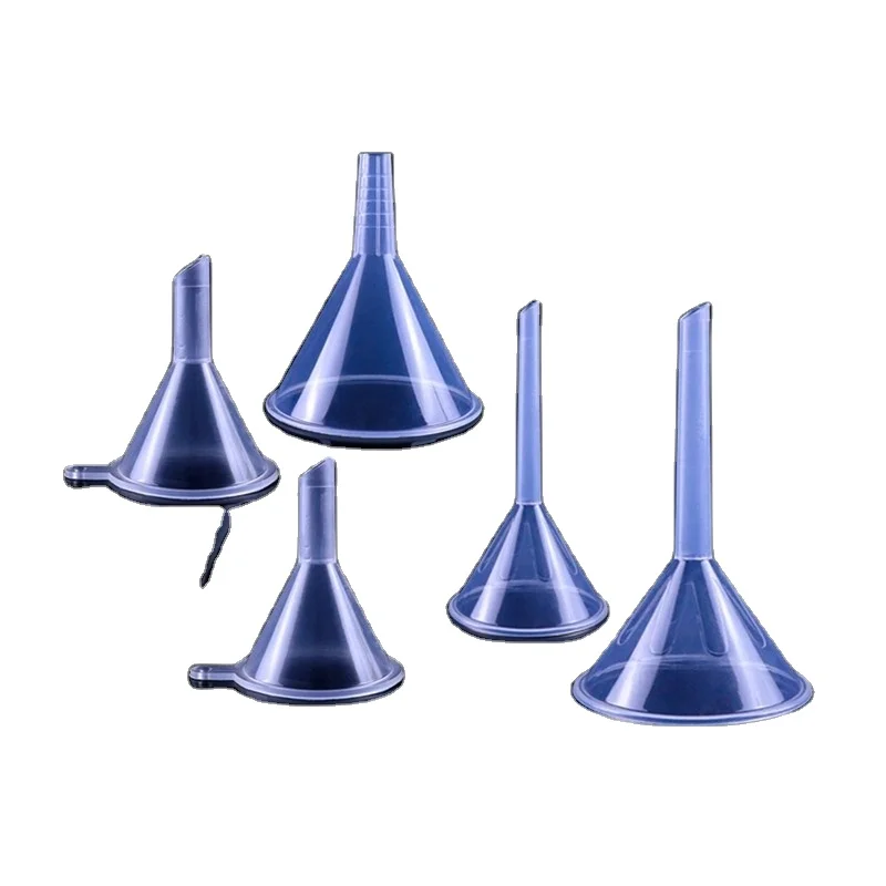 Оптовая продажа пластиковая мини-воронка 50 мм из полипропилена используется для химической жидкости диспенсер