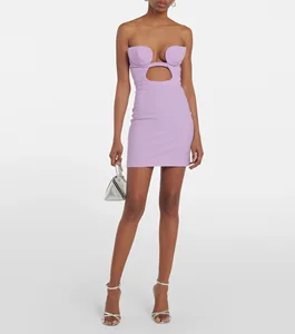 Bettergirl 2026 Ramadan Sexy slim fit solid color bandage elastic dress