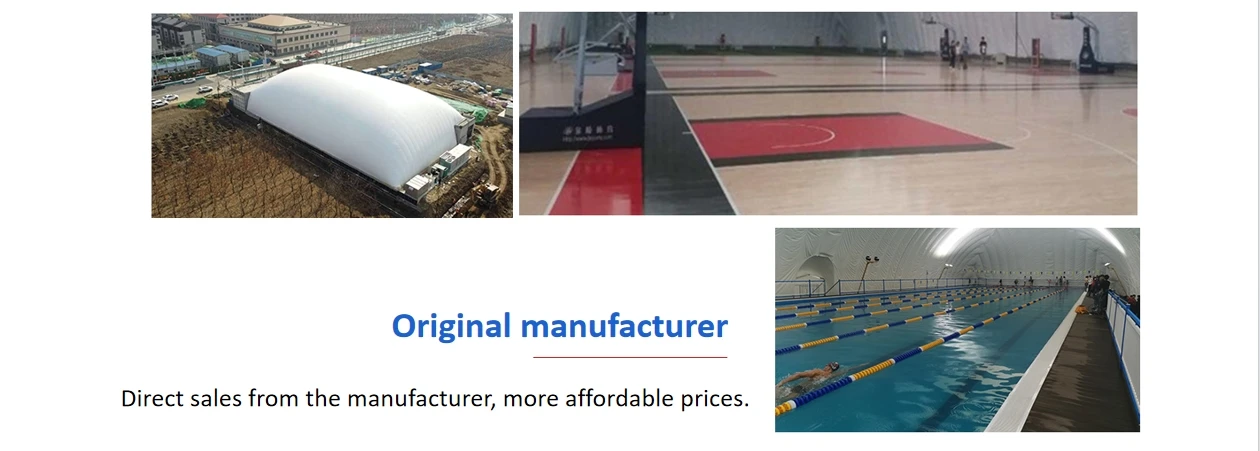 Inflated Membrane Skiing Stadium Pneumatic Membrane Structure Air Dome ...