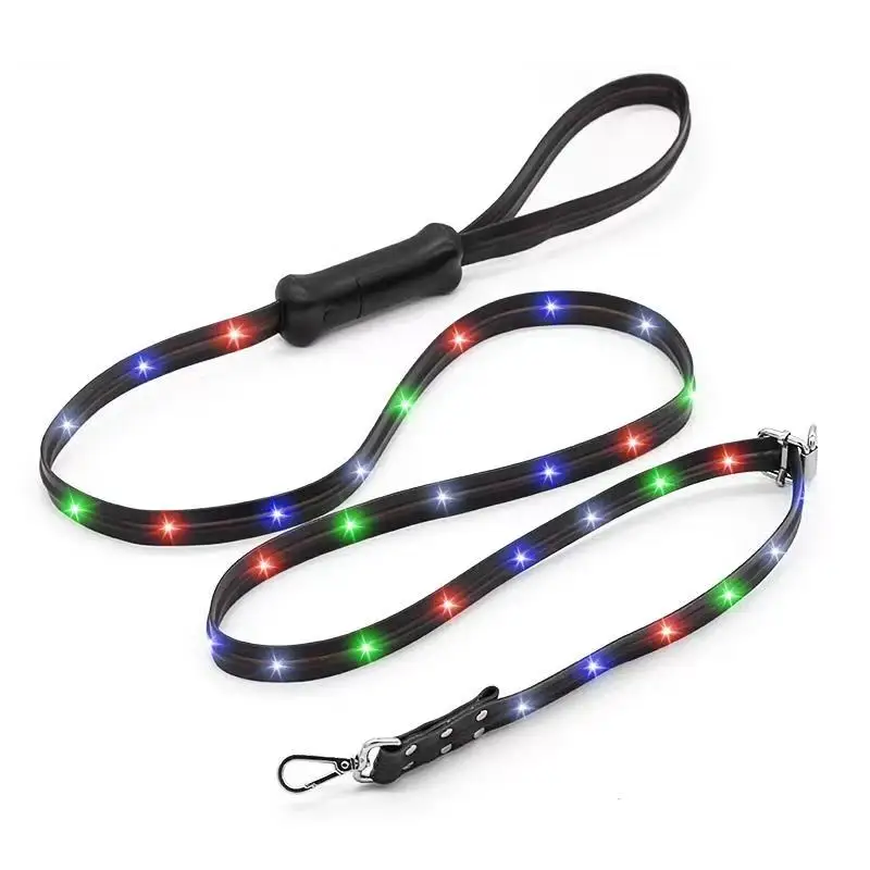 Neues Design Coole wasserdichte LED blinkende Anti-Lost-Hunde leine
