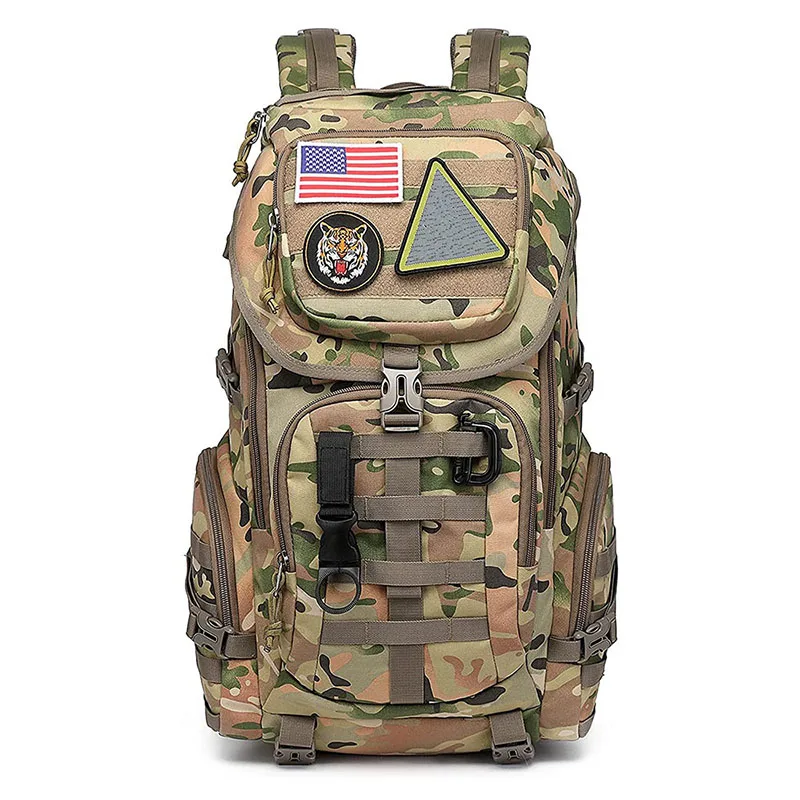 Wholesale Lightweight Versatile Tactical Backpack Waterproof Camouflage Design Backpack Large Capacity Training Backpack
