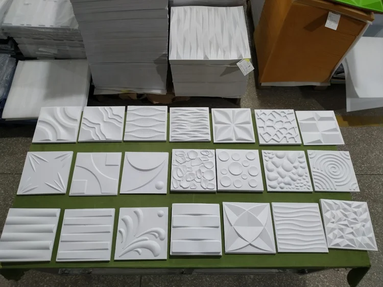 Geometric 3D PVC Wall Panels for Sound Insulation – Modern Decorative ...