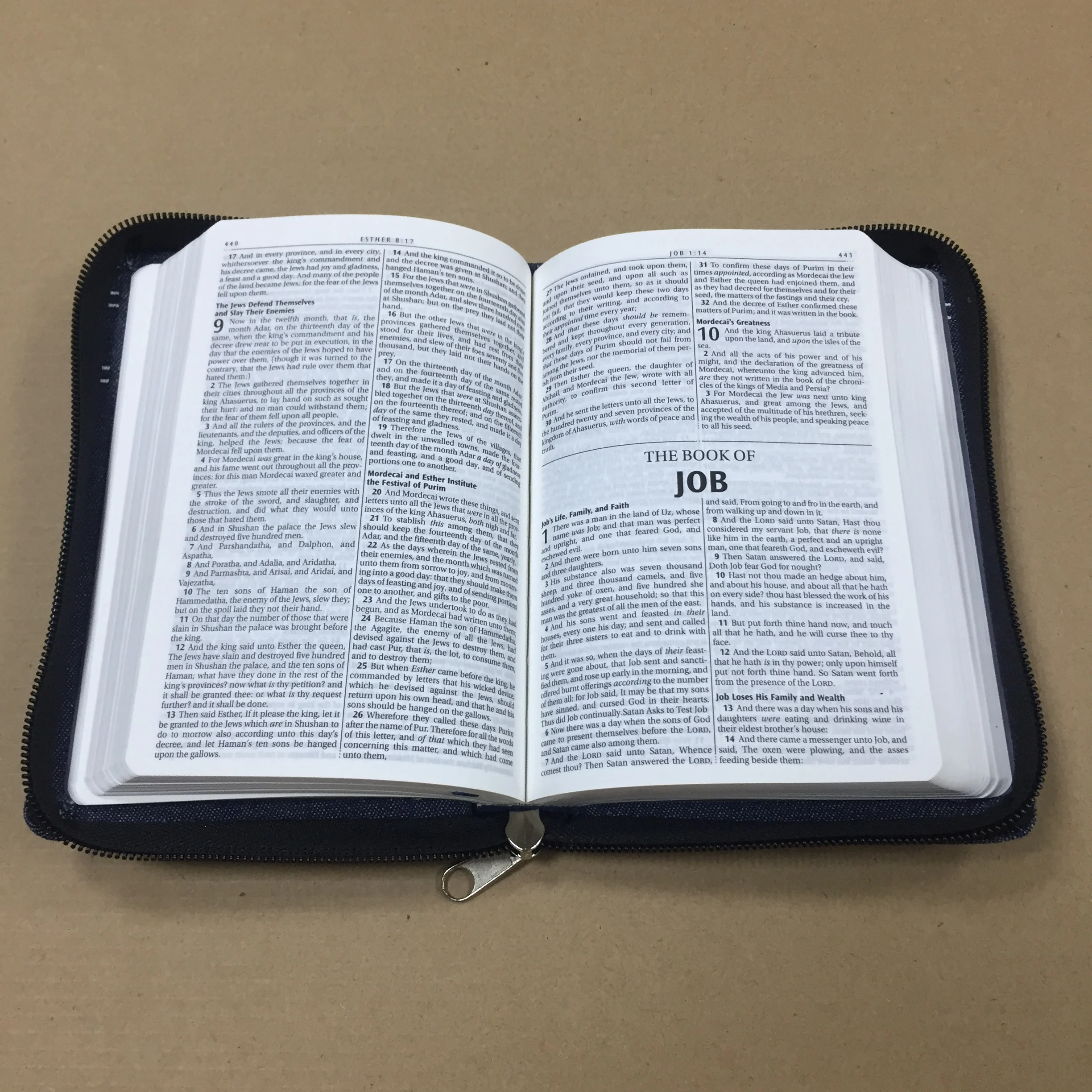 2025 Custom Full-Color OEM Printed Spanish Bible Factory Direct Pocket Book Type Hard Cover with Art Paper Offset Printing factory