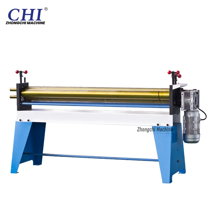 Manual Sheet 3 Roller Rolling Bending Machine Good Price HVAC Duct Mechanical for Construction Galvanized Sheet Metal