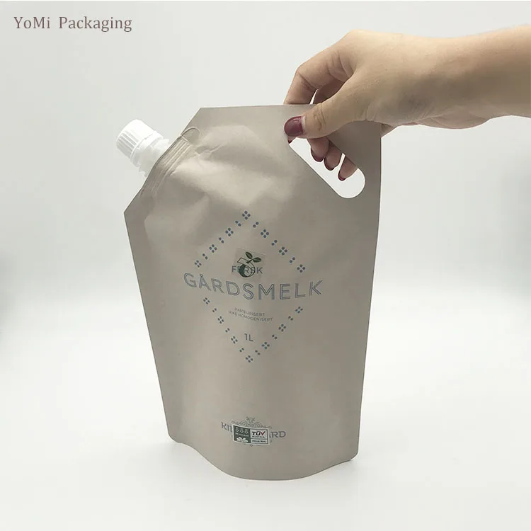 Kraft Paper Spout Pouch