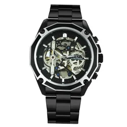 Forsining 1030 Skeleton Watches Automatic Mechanical Watches Men Luxury Watch Relogio Masculino