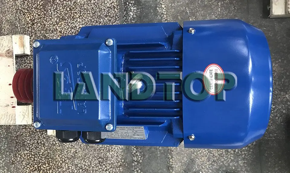 LANDTOP 1 Phase Power Generator Motors with Belt Pulley 220V 5hp/10hp/15hp/20hp/25hp/30hp Electrical  Motor Engine