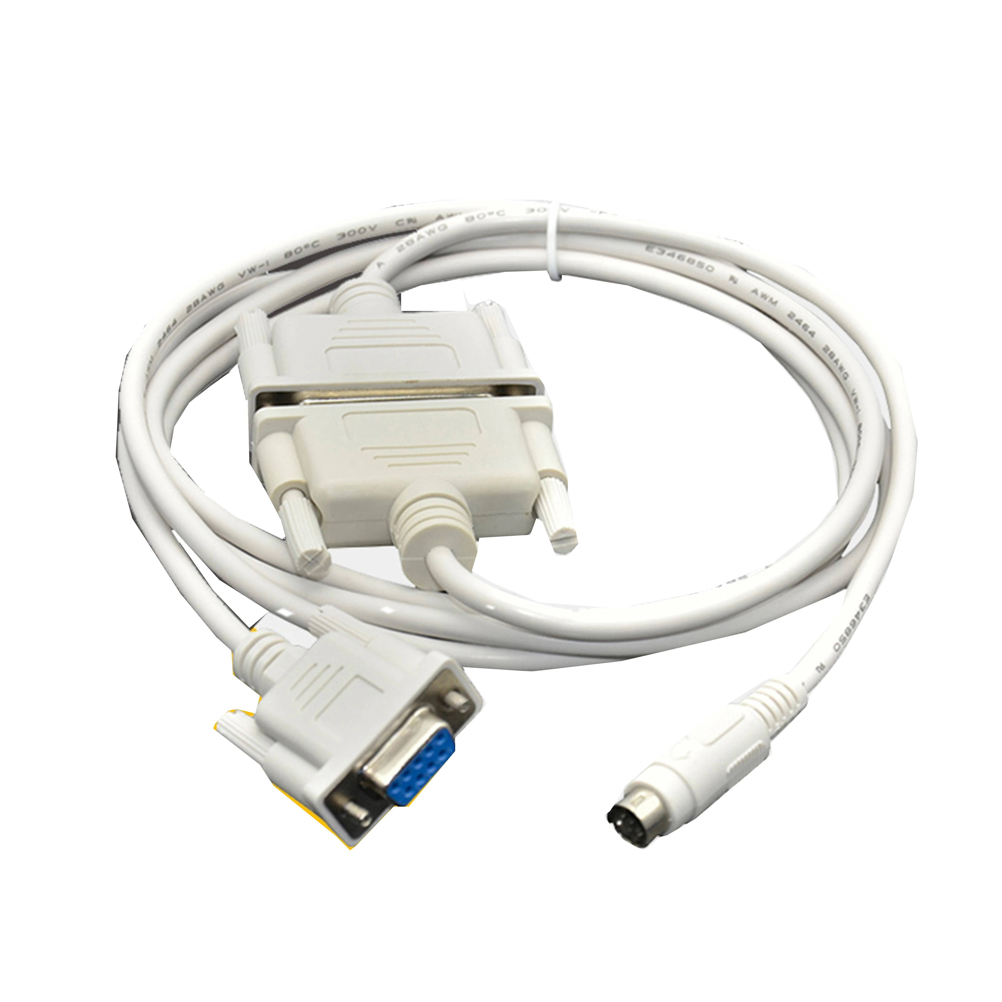 New Original SC-09 PLC programming cable. Connects PLC and computer for program upload, download and monitoring