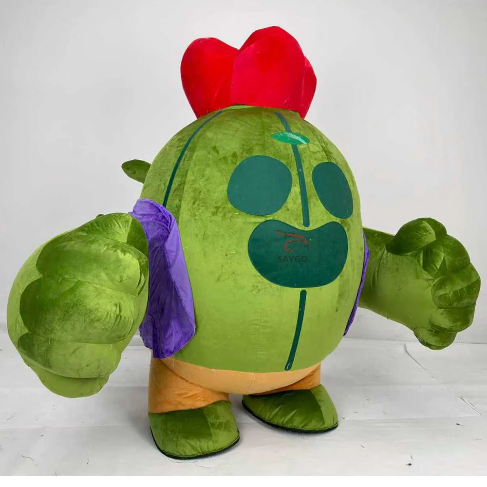 Game Brawl Stars New Inflatable Cool Cactus Plush Costume Mascot Plant  Clothes for Halloween Celebration Party| Alibaba.com