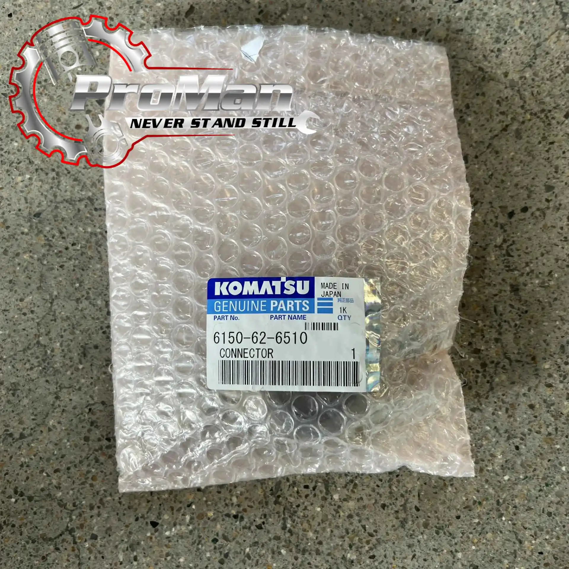 6150-62-6510 Connector - Best Selling Komatsu Original